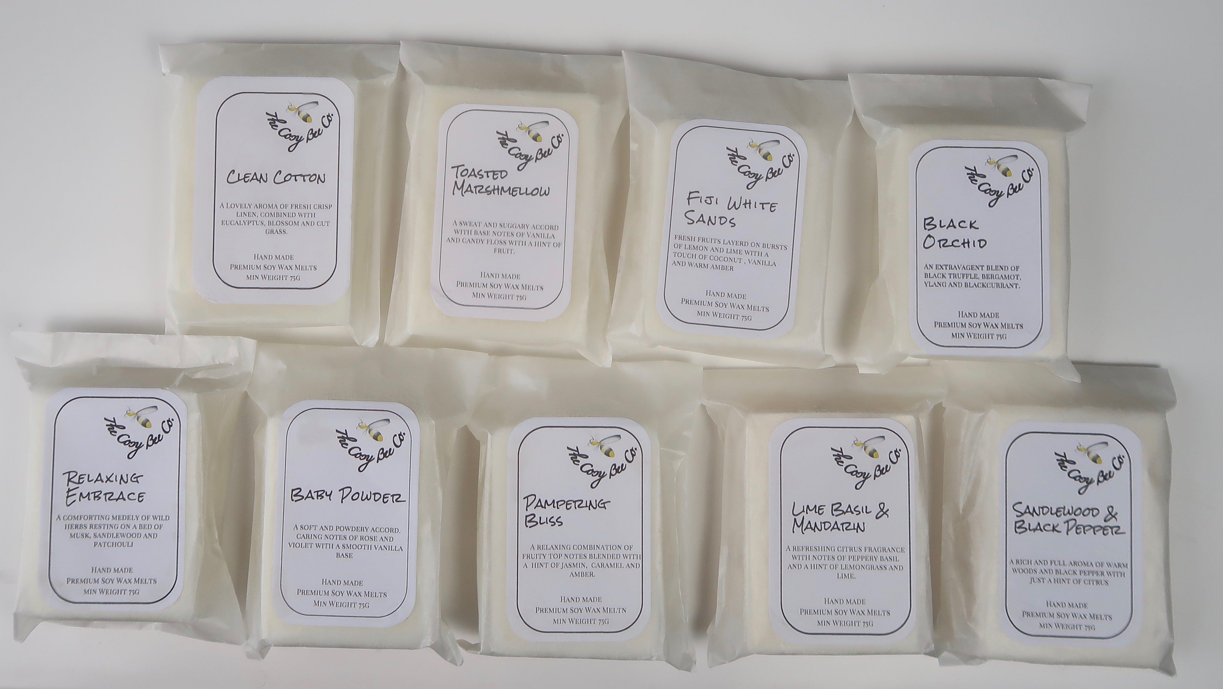 Mediterranean Fig Non-Toxic Wax Melts   – Bee Coco  Candle