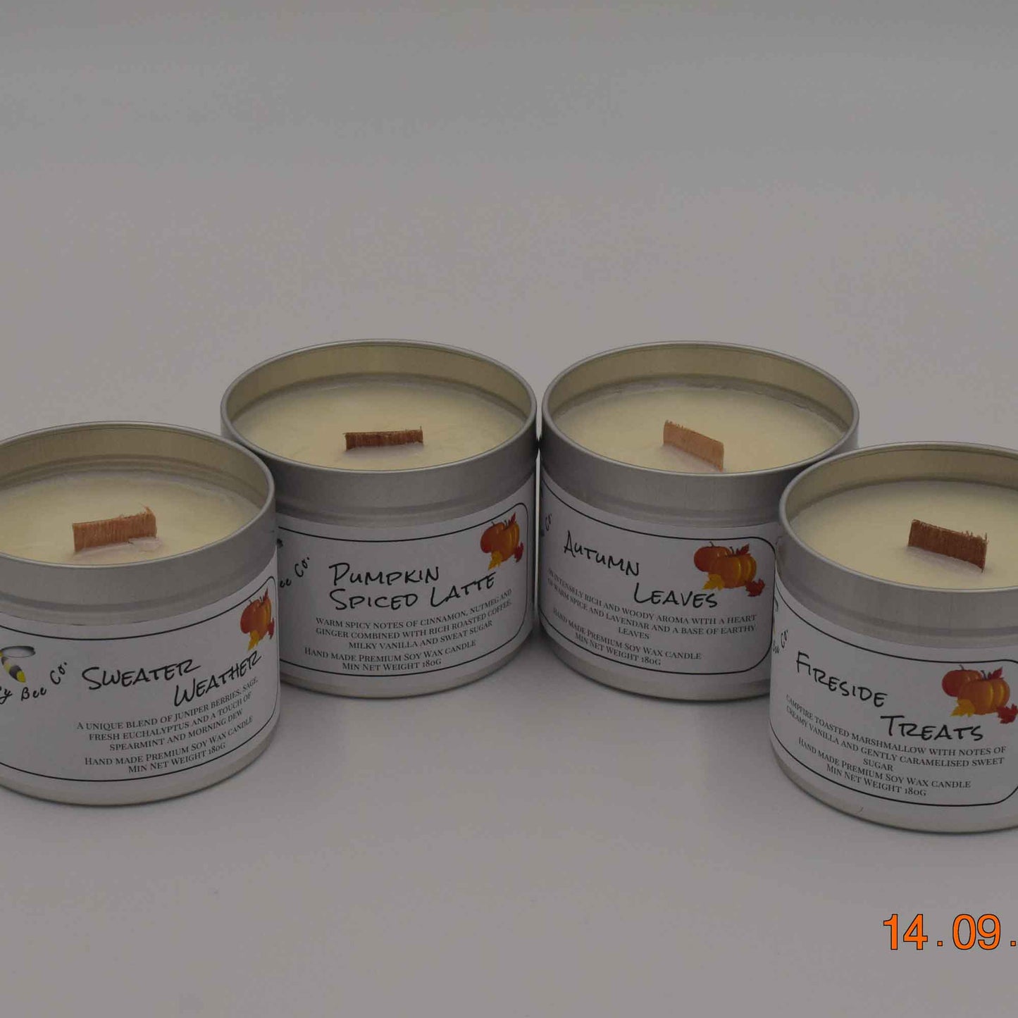 The Autumn Collection Classic Scented Candles