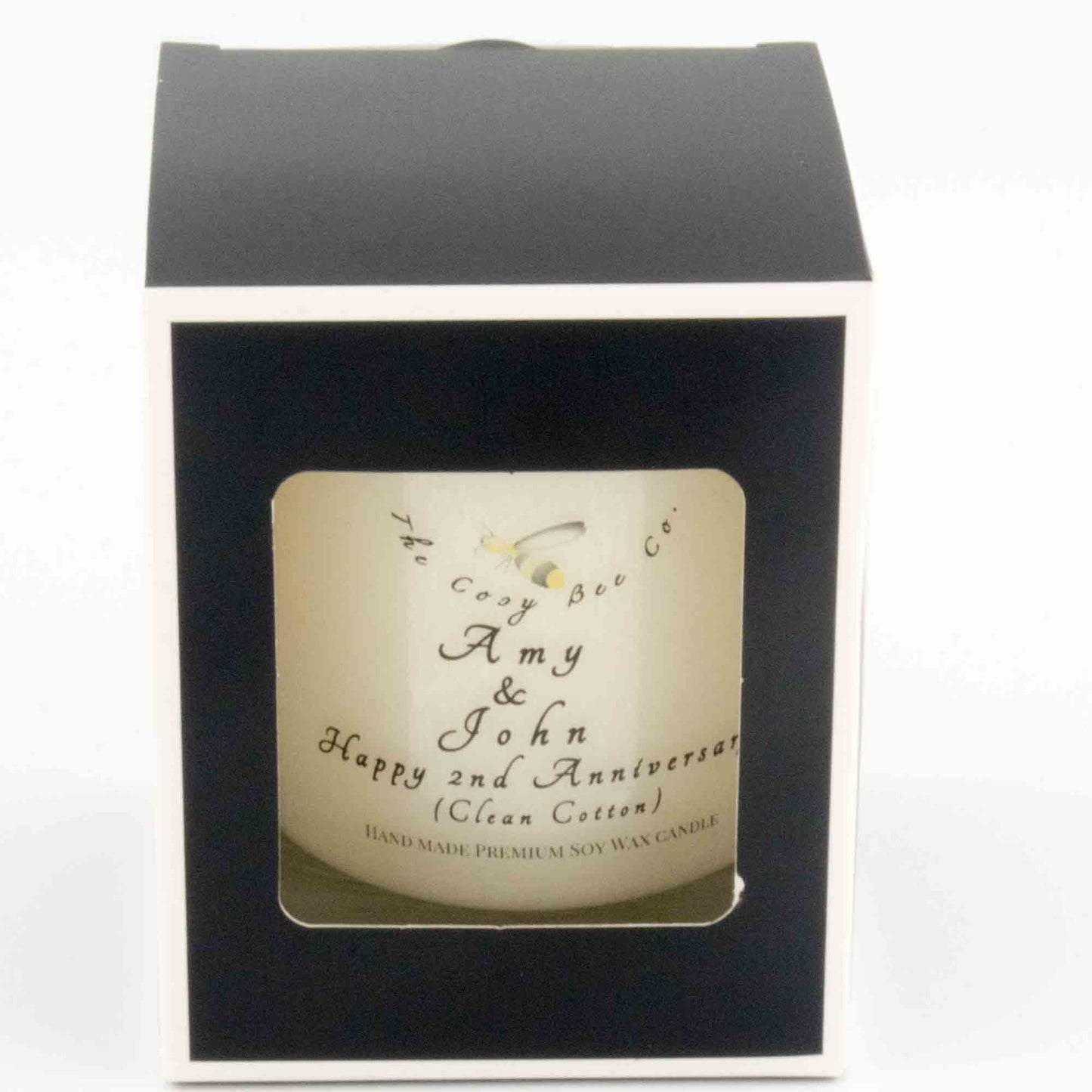 Personalised Christmas Candle